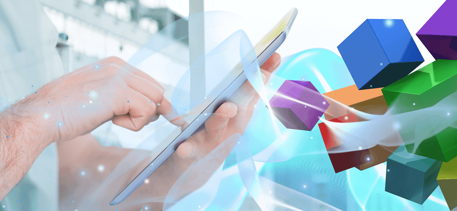 Abstract 3D illustration render showcasing technical design work